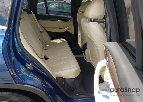 2021 BMW X3 xDrive30I z USA, uszkodzony, nr VIN 5UXTY5C08M9F87680